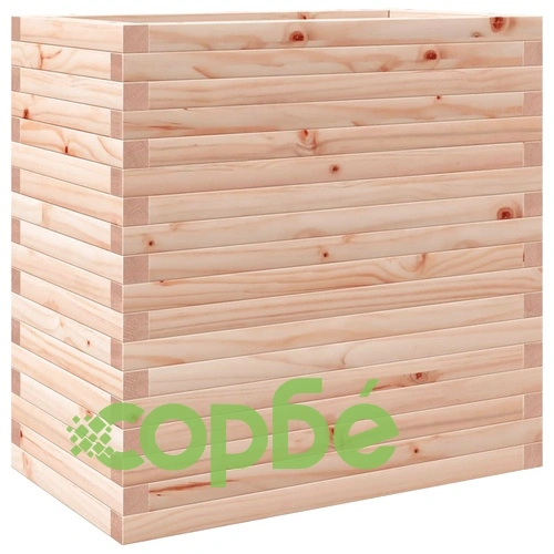 Градинска кашпа 70x40x68,5 см масивна борова дървесина ➤ топ цена ➤ sorbe.bg