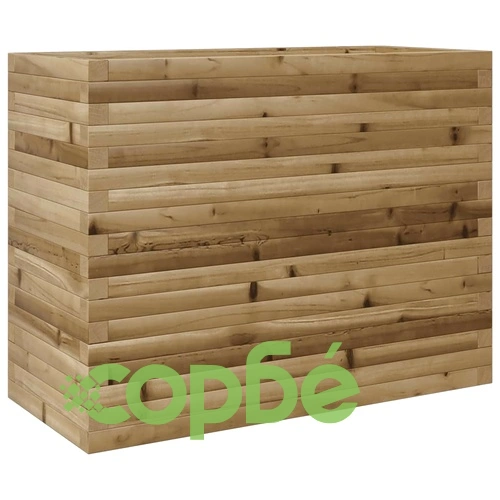 Градинска кашпа, 90x40x68,5 см, импрегнирано борово дърво ➤ топ цена ➤ sorbe.bg