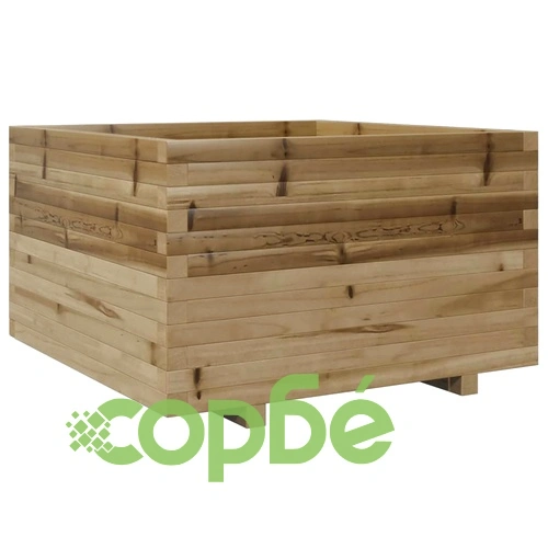 Градинска кашпа 80x80x49,5 см импрегниран бор на топ цена от sorbe.bg Градинска кашпа 80x80x49,5 см импрегниран бор ➤ топ цена ➤ sorbe.bg