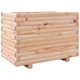 Градинска кашпа 70x40x49,5 см масивна борова дървесина