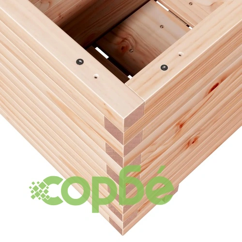 Градинска кашпа 70x40x49,5 см масивна борова дървесина ➤ топ цена ➤ sorbe.bg