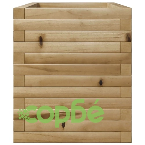 Градинска кашпа, 70x40x49,5 см, импрегнирано борово дърво ➤ топ цена ➤ sorbe.bg