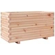 Градинска кашпа 90x40x49,5 см масивна борова дървесина