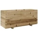 Градинска кашпа 110x40x49,5 см импрегниран бор