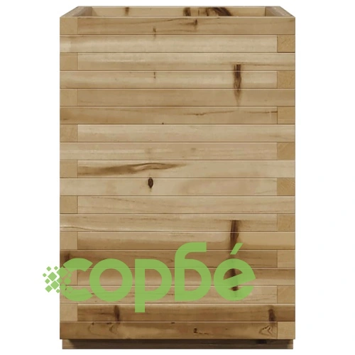 Градинска кашпа, 50x50x72,5 см, импрегнирано борово дърво ➤ топ цена ➤ sorbe.bg