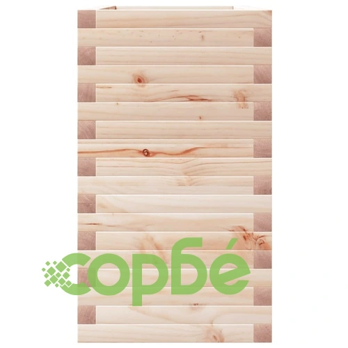 Градински сандък, 90x40x72,5 см, бор масив на топ цена от sorbe.bg Градински сандък, 90x40x72,5 см, бор масив ➤ топ цена ➤ sorbe.bg