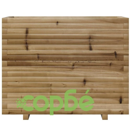 Градинска кашпа 90x40x72,5 см импрегниран бор ➤ топ цена ➤ sorbe.bg