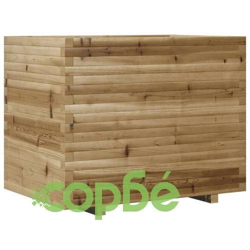 Градинска кашпа 90x60x72,5 см импрегниран бор ➤ топ цена ➤ sorbe.bg