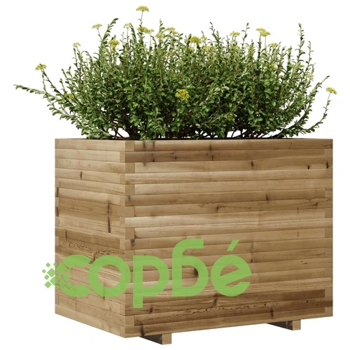 Градинска кашпа 90x60x72,5 см импрегниран бор ➤ топ цена ➤ sorbe.bg