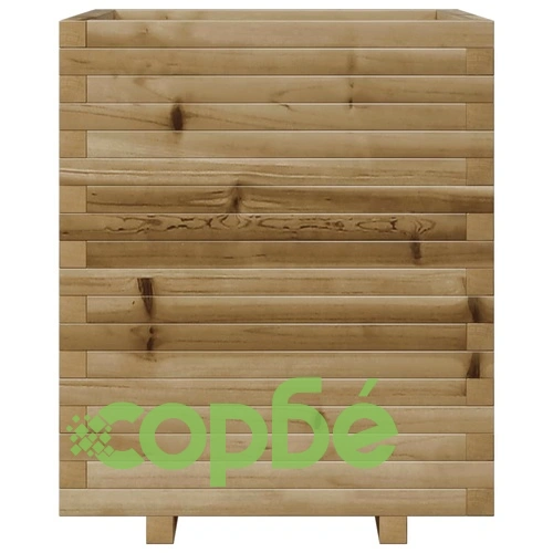 Градинска кашпа, 60x60x72 см, импрегнирано борово дърво ➤ топ цена ➤ sorbe.bg