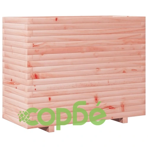 Градински сандък, 90x40x72 см, дугласко дърво масив ➤ топ цена ➤ sorbe.bg