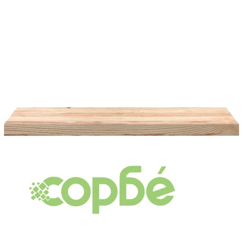 Стълбищни стъпала, 4 бр, 80x25x2 см, необработен масивен дъб ➤ топ цена ➤ sorbe.bg