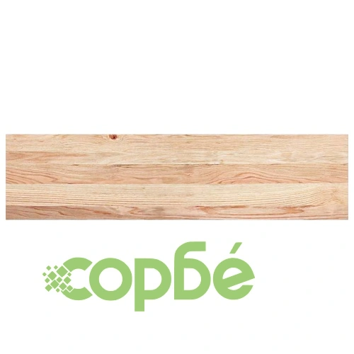 Стълбищни стъпала, 12 бр, 100x30x2 см, необработен масивен дъб ➤ топ цена ➤ sorbe.bg