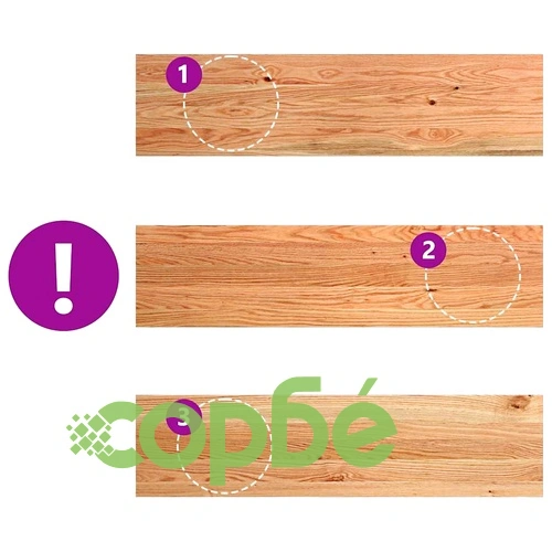 Стълбищни стъпала, 4 бр, светлокафяви, 100x30x2 см, дъб масив ➤ топ цена ➤ sorbe.bg