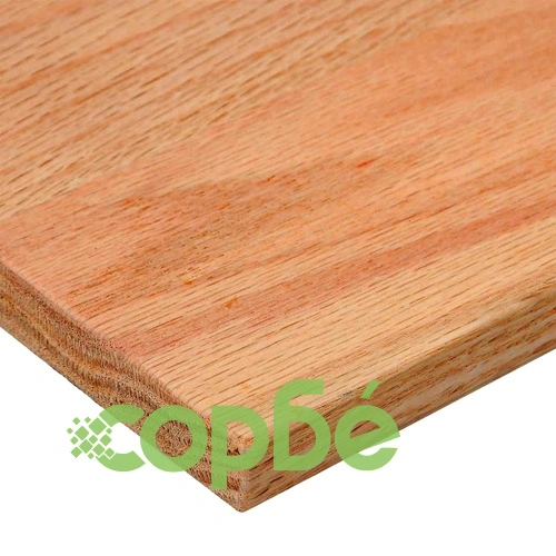 Стълбищни стъпала, 4 бр, светлокафяви, 100x30x2 см, дъб масив ➤ топ цена ➤ sorbe.bg