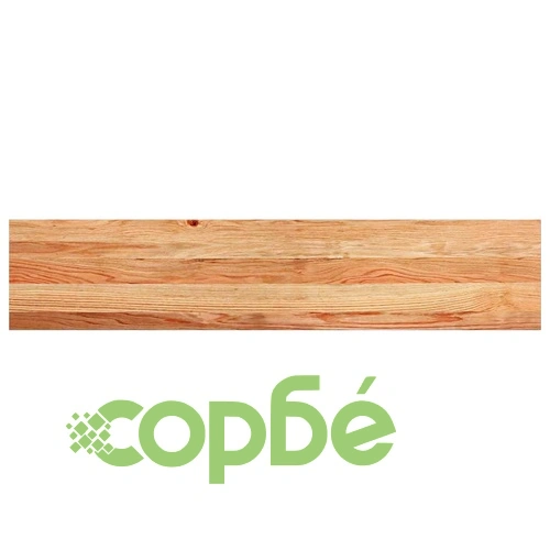 Стълбищни стъпала, 4 бр, светлокафяви, 120x30x2 см, дъб масив ➤ топ цена ➤ sorbe.bg