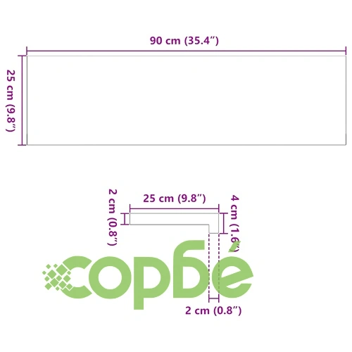 Стълбищни стъпала, 16 бр, светлокафяви, 90x25x2 см, дъб масив ➤ топ цена ➤ sorbe.bg