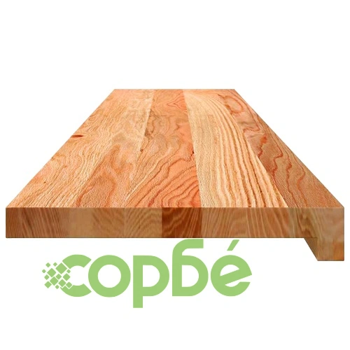 Стълбищни стъпала, 16 бр, светлокафяви, 120x25x2 см, дъб масив ➤ топ цена ➤ sorbe.bg