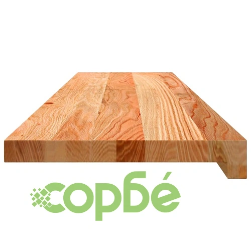 Стълбищни стъпала, 16 бр, светлокафяви, 100x30x2 см, дъб масив ➤ топ цена ➤ sorbe.bg