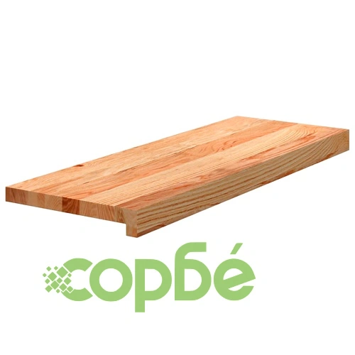 Стълбищни стъпала, 20 бр, светлокафяви, 70x25x2 см, дъб масив ➤ топ цена ➤ sorbe.bg