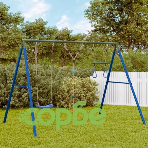 Външен комплект люлка със седалка люлка, трапец и стълба ➤ топ цена ➤ sorbe.bg