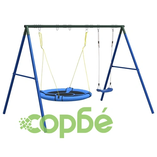 Външен комплект с люлка седалка и кръгла люлка ➤ топ цена ➤ sorbe.bg