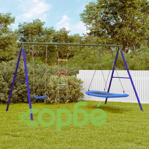 Външен комплект с люлка седалка, стълба и люлка гнездо ➤ топ цена ➤ sorbe.bg