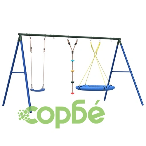 Външен комплект с люлка седалка, люлка с дискове и кръгла люлка ➤ топ цена ➤ sorbe.bg