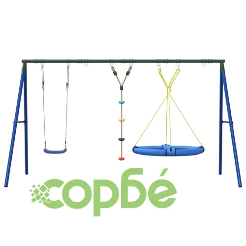 Външен комплект с люлка седалка, люлка с дискове и кръгла люлка ➤ топ цена ➤ sorbe.bg