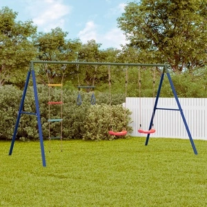 Външен комплект люлка със седалки люлки, трапец и стълба