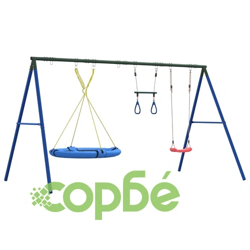 Външен комплект с люлка седалка, трапец и кръгла люлка ➤ топ цена ➤ sorbe.bg