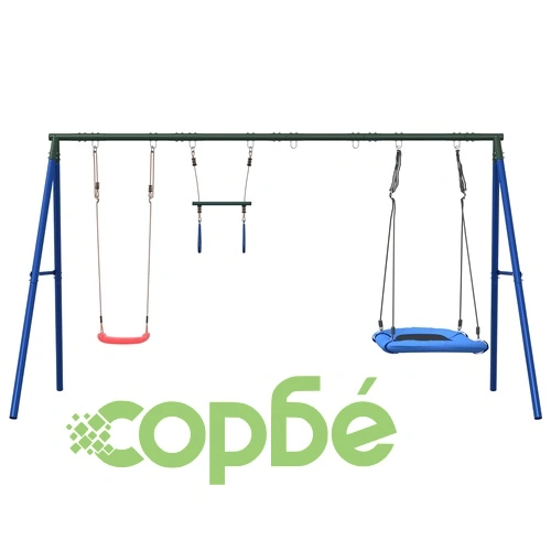 Външен комплект с люлка седалка, трапец и люлка гнездо ➤ топ цена ➤ sorbe.bg