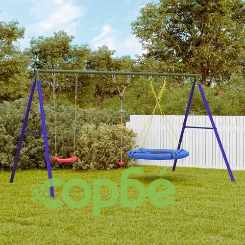 Външен комплект с люлка седалка, люлка с дискове и кръгла люлка ➤ топ цена ➤ sorbe.bg