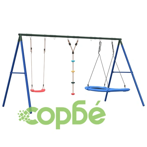 Външен комплект с люлка седалка, люлка с дискове и люлка гнездо ➤ топ цена ➤ sorbe.bg