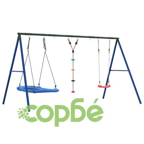 Външен комплект с люлка седалка, люлка с дискове и люлка гнездо ➤ топ цена ➤ sorbe.bg