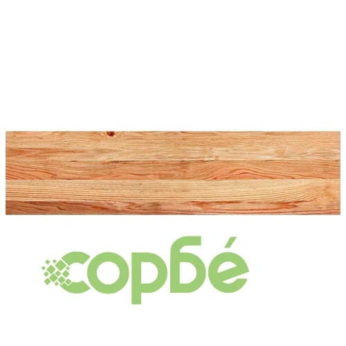 Стълбищни стъпала, 2 бр, светлокафяви, 100x30x2 см, дъб масив ➤ топ цена ➤ sorbe.bg