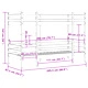 Двуетажно легло, 80x200 см, борово дърво масив