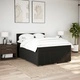 Боксспринг легло с матрак, черно, 140x190 см плат