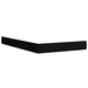 Боксспринг легло с матрак, черно, 120x200 см, плат
