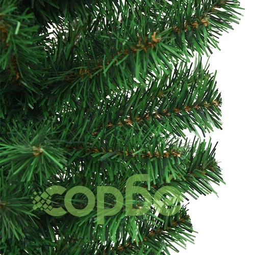 Обърната изкуствена коледна елха със стойка, зелена, 120 см ➤ топ цена ➤ sorbe.bg