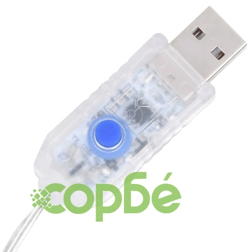 Коледна украса летящ елен, 120 LED, бял, студено бяло ➤ топ цена ➤ sorbe.bg