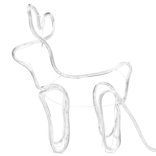 Коледна украса за открито северен елен с шейна 252 LED лампи ➤ топ цена ➤ sorbe.bg