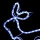 Коледна украса за открито северен елен с шейна 252 LED лампи