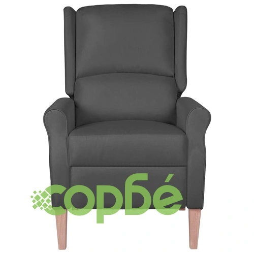 Реклайнер, тъмносив, текстил ➤ топ цена ➤ sorbe.bg