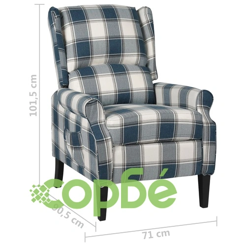 Наклоняем стол, син, текстил ➤ топ цена ➤ sorbe.bg