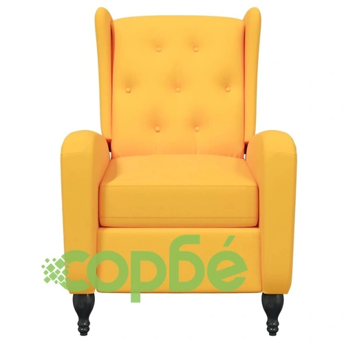 Наклоняем стол, жълт, кадифе ➤ топ цена ➤ sorbe.bg