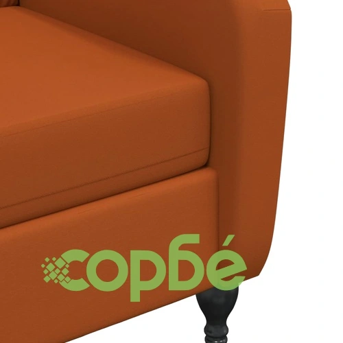 Наклоняем стол, кафяв, кадифе ➤ топ цена ➤ sorbe.bg