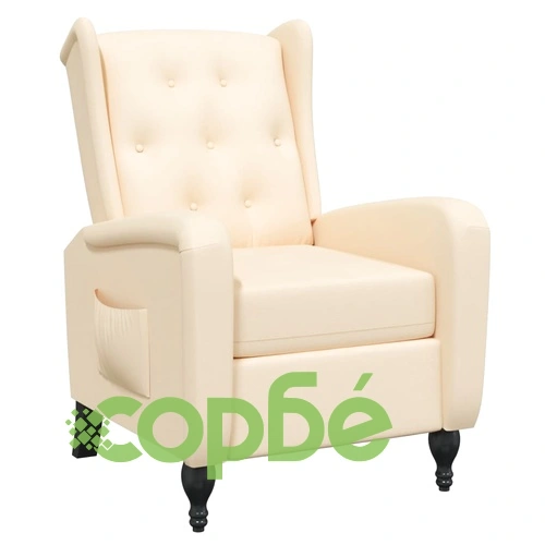 Наклоняем стол, кремав, кадифе ➤ топ цена ➤ sorbe.bg