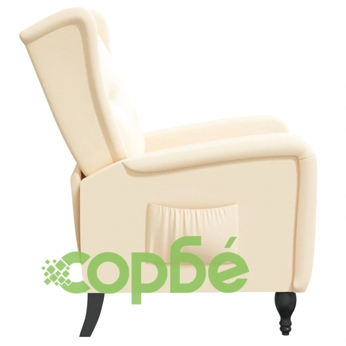 Наклоняем стол, кремав, кадифе ➤ топ цена ➤ sorbe.bg