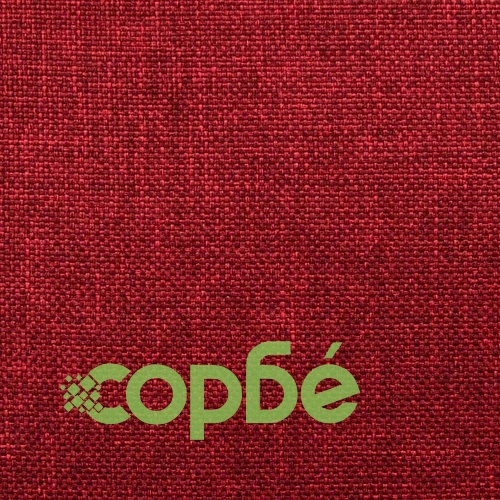 Изправящ масажен стол, виненочервен, текстил ➤ топ цена ➤ sorbe.bg